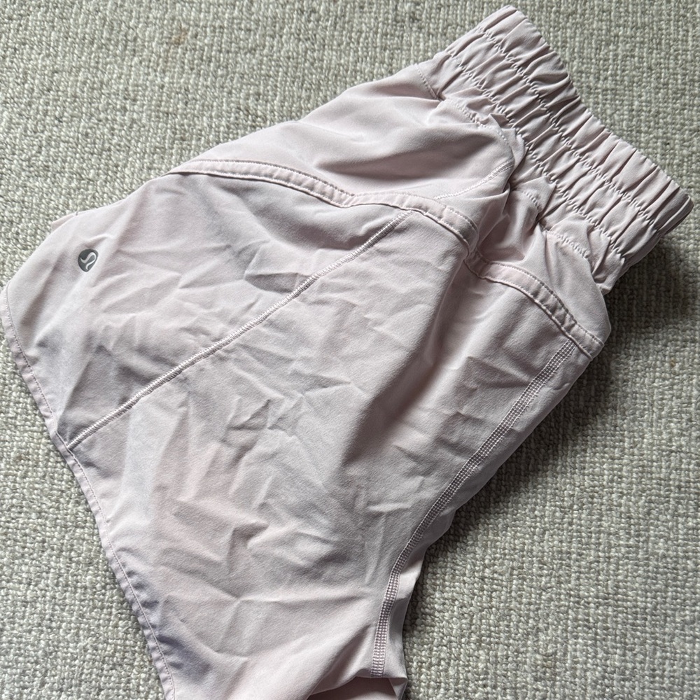 Lululemon Light Pink Athletic Shorts
